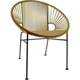 Innit Designs Concha Chair | Black/Gold
