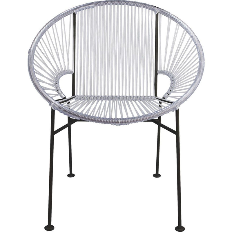 Innit Designs Concha Chair | Black/Clear