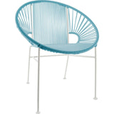 Innit Designs Concha Chair | White/Blue