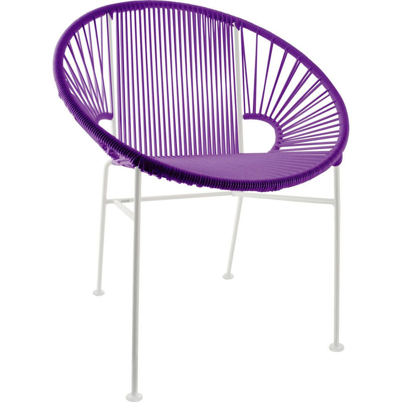 Innit Designs Concha Chair | White/Purple