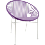 Innit Designs Concha Chair | White/Orchid