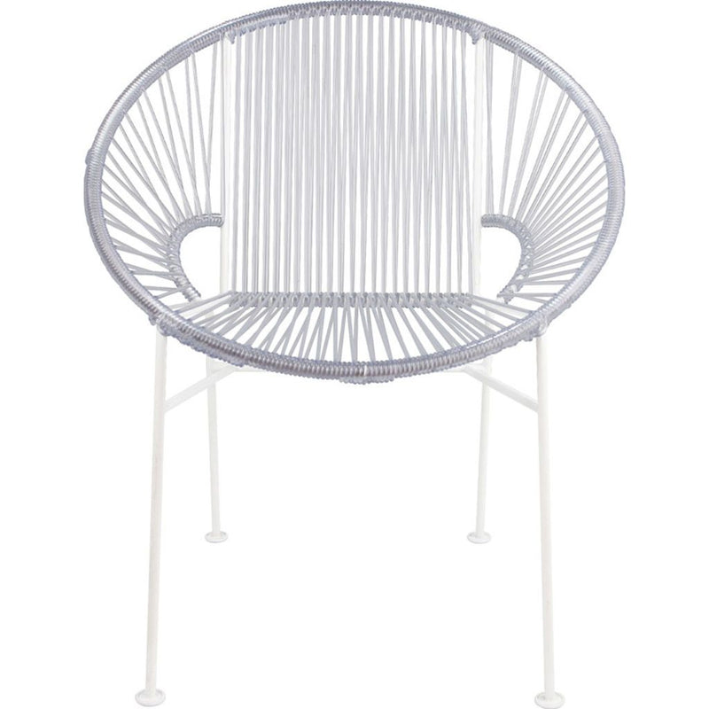 Innit Designs Concha Chair | White/Clear