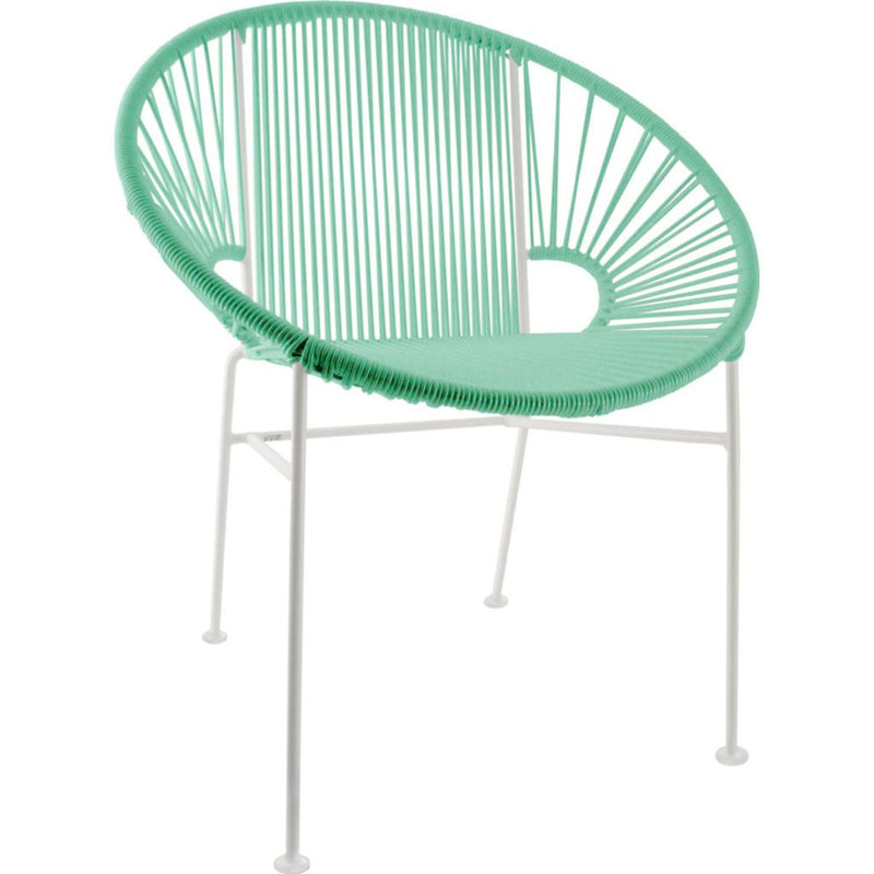 Innit Designs Concha Chair | White/Mint