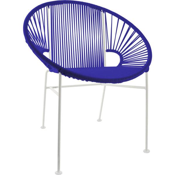 Innit Designs Concha Chair | White/Deep Blue