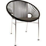 Innit Designs Concha Chair | Chrome/Black
