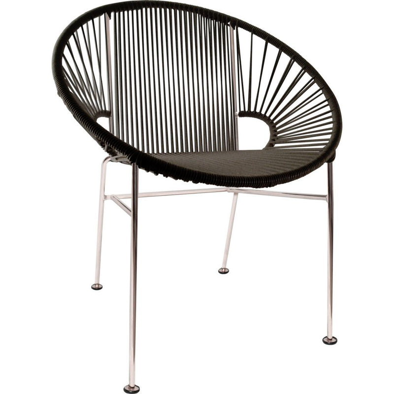 Innit Designs Concha Chair | Chrome/Black