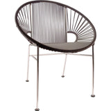 Innit Designs Concha Chair | Chrome/Grey