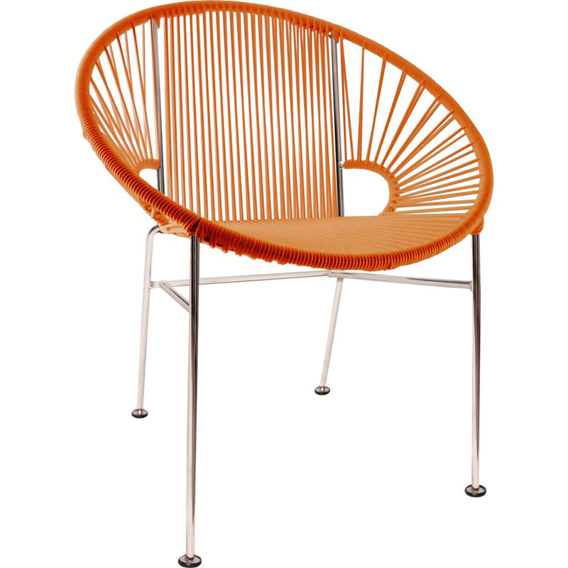 Innit Designs Concha Chair | Chrome/Orange