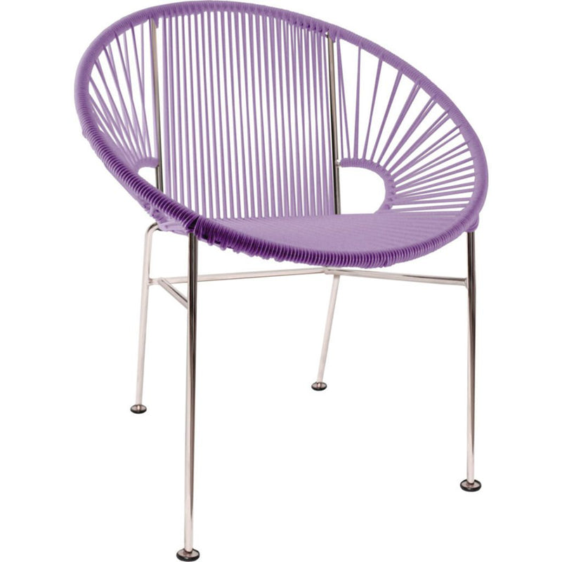 Innit Designs Concha Chair | Chrome/Orchid