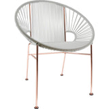 Innit Designs Concha Chair | Copper/White