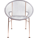 Innit Designs Concha Chair | Copper/Clear