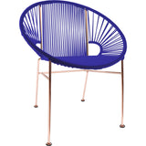 Innit Designs Concha Chair | Copper/Deep Blue
