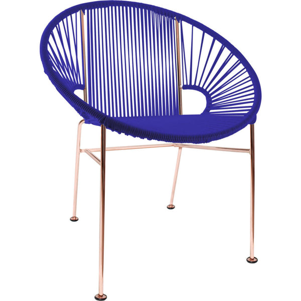 Innit Designs Concha Chair | Copper/Deep Blue