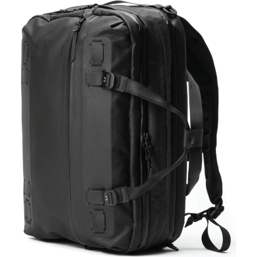 Black Ember Forge 3-Way Commuter Backpack | Jet Black – Sportique
