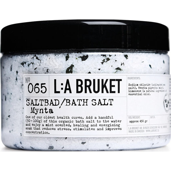 L:A Bruket No 065 Bath Salt | Mint 450g 10171