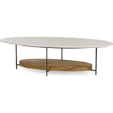 Resource Decor Olivia Coffee Table | White Lacquer