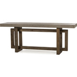 Resource Decor Cube Console Table Iron/Mirror