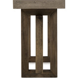 Resource Decor Cube Console Table Iron/Mirror