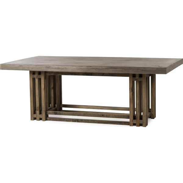 Resource Decor Conrad Dining Table | Pine/Concrete