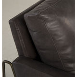 Resource Decor Vanessa Chair | Destroyed Black Leather
