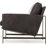 Resource Decor Vanessa Chair | Destroyed Black Leather