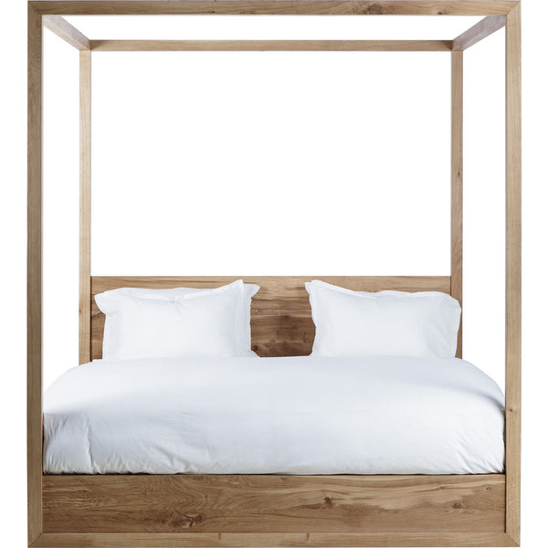 Resource Decor Otis Poster Queen Sized Bed | French Oak