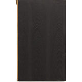 Resource Decor Angelica Credenza | Black Oak/French Oak