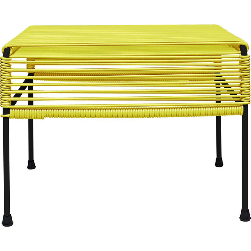 Innit Designs Atom Ottoman | Yellow/Black