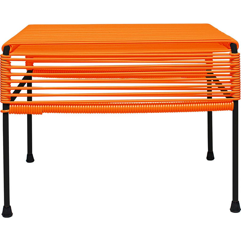 Innit Designs Atom Ottoman | Orange/Black
