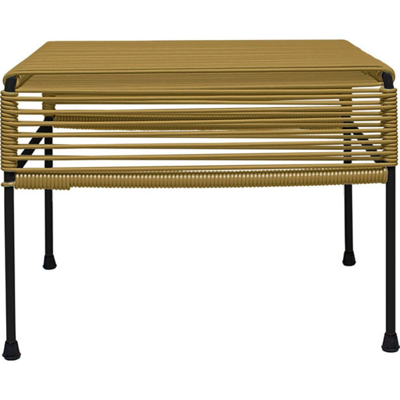 Innit Designs Atom Ottoman | Gold/Black