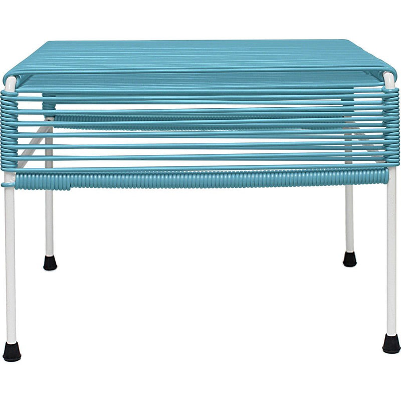 Innit Designs Atom Ottoman | Blue/White
