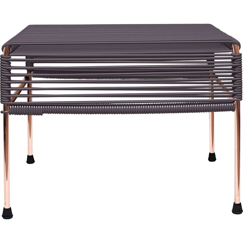Innit Designs Atom Ottoman | Grey/Copper