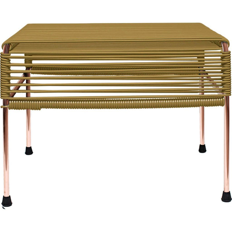 Innit Designs Atom Ottoman | Gold/Copper