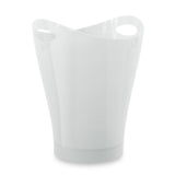 Umbra Garbino Trash Can | Metallic White