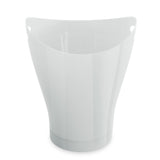 Umbra Garbino Trash Can | Metallic White