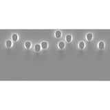 Artemide Facce Wall/Ceiling Alpha Raised LED Light | 6W 3500K 80CRI Dim 2-Wire 120V