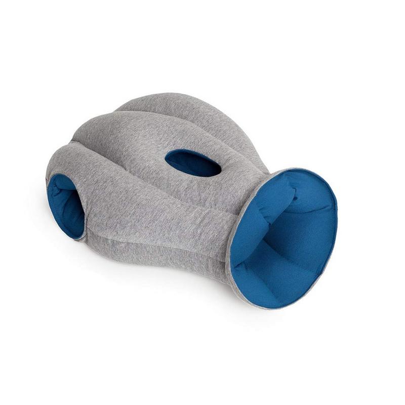 Ostrichpillow Original Travel Neck/Face Pillow | Sleepy Blue