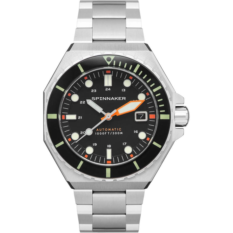 Spinnaker Dumas Japan Automatic 3 Hands Watch | Stainless Steel