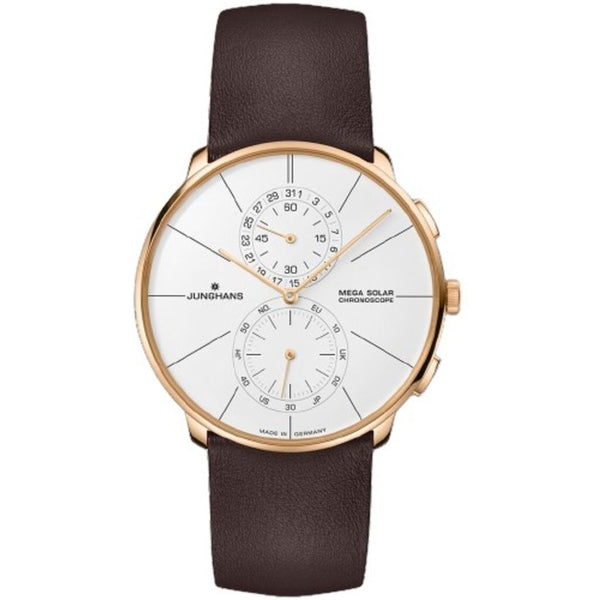Junghans Meister fein Chronoscope MEGA Solar | Sapphire Crystal Glass | 40MM