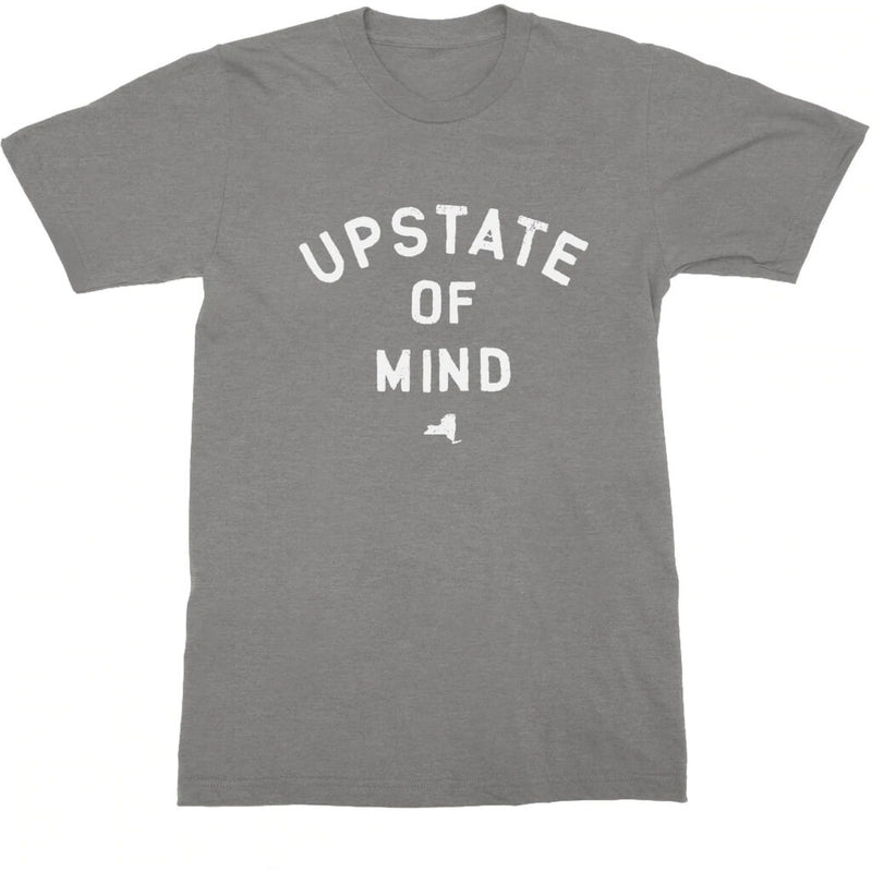 Upstate Of Mind T-Shirt | Deep Heather