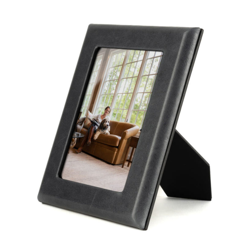 Moore & Giles Leather Wrapped Photo Frame