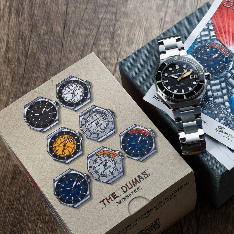 Spinnaker Dumas Japan Automatic 3 Hands Watch | Stainless Steel
