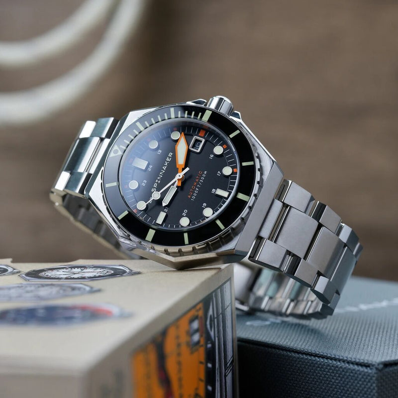 Spinnaker Dumas Japan Automatic 3 Hands Watch | Stainless Steel