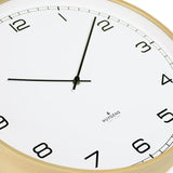 Huygens Wood25 Wall Clock | White