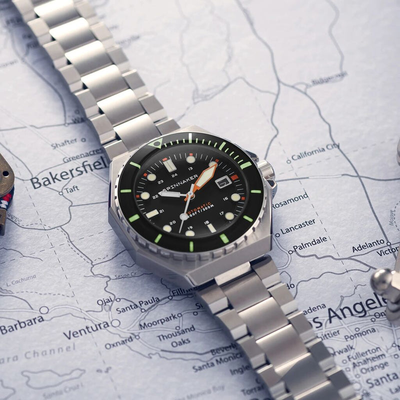 Spinnaker Dumas Japan Automatic 3 Hands Watch | Stainless Steel
