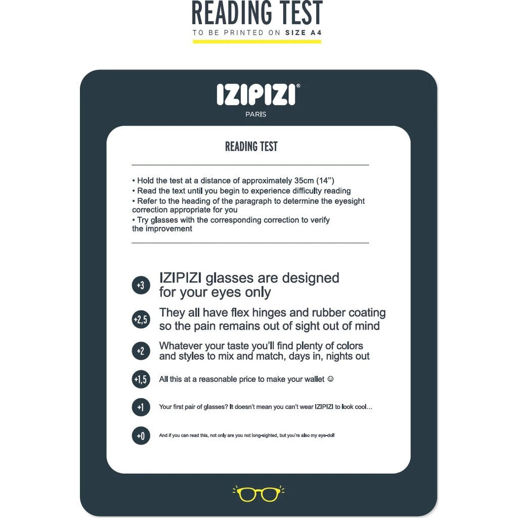 Izipizi Foldable Reading Glasses FFrame Black Soft Sportique