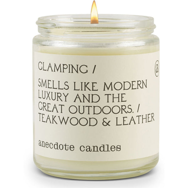 Anecdote Candles Glass Jar Candle | Glamping