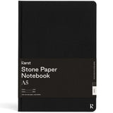 Karst A5 Hardcover Notebook Blank | Black