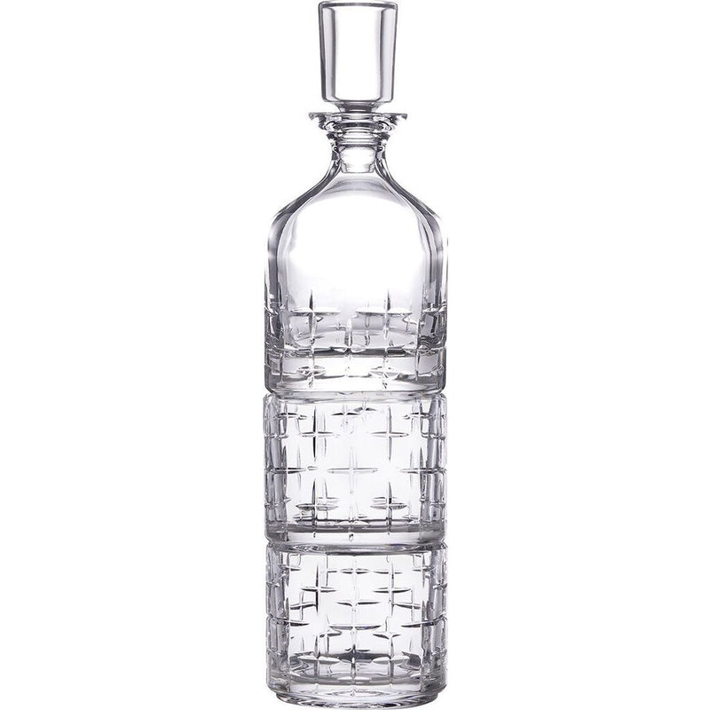 Newport Twist Gift Box Of 2 Glasses & 1 Carafe Stackable Set