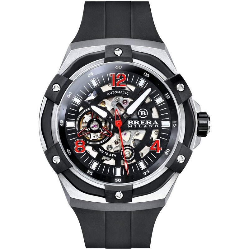 Brera Milano Supersportivo Evo Automatic Watch | Stainless Steel/IP Black